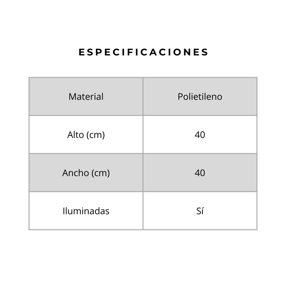Maceta Iluminada Cil&iacute;ndrica C&uacute;bica  09